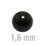 6 mm Clip-In UV-SCHWARZ